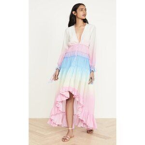 NWT Rococo Sand Ombré Pastel Maxi Dress